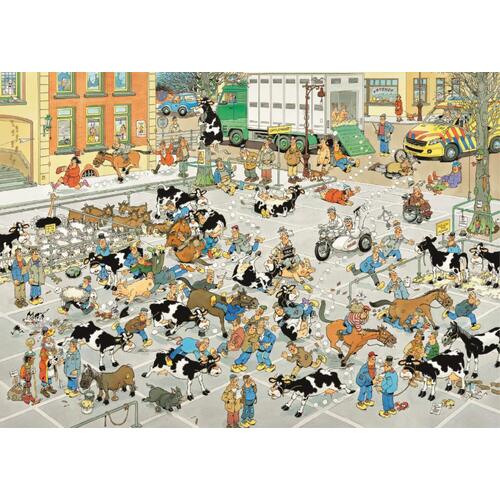 Jumbo - Jan Van Haasteren The Cattle Market Puzzle 1000pc