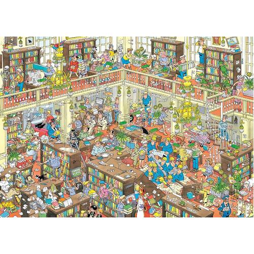 Jumbo - Jan Van Haasteren The Library Puzzle 1000pc