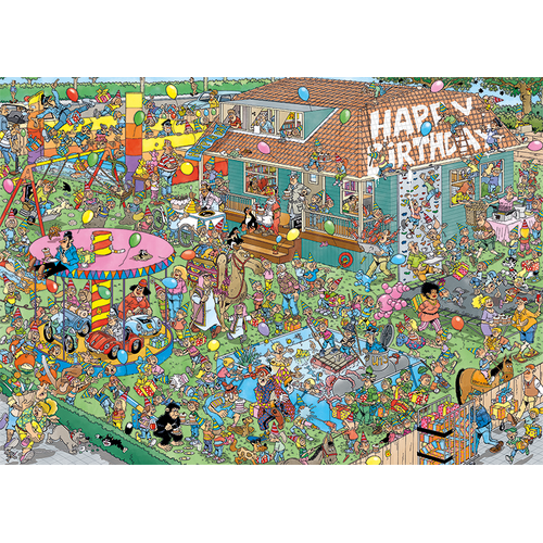 Jumbo - Jan Van Haasteren Children's Birthday Puzzle 1000pc