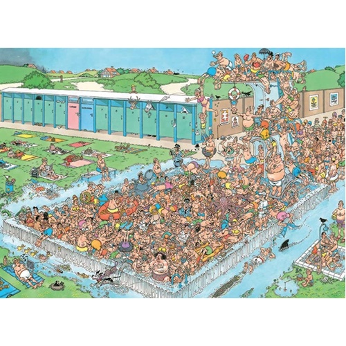 Jumbo - Jan Van Haasteren Pool Pile-Up Puzzle 1000pc