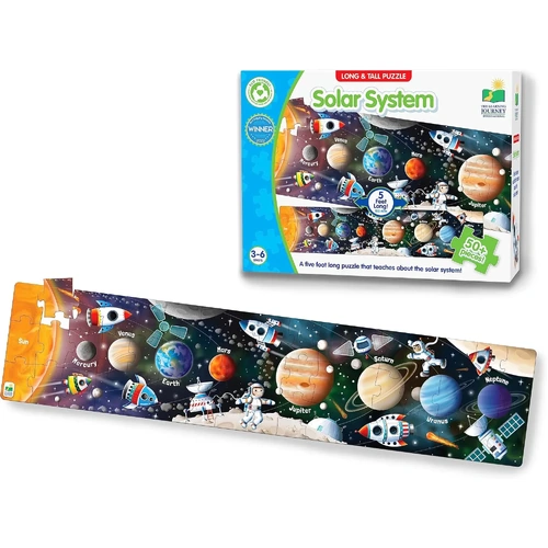 Learning Journey - Solar System Long & Tall Puzzle 50pc