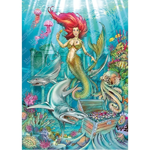 Magnolia - The Puzzler Mermaid Puzzle 1000pc
