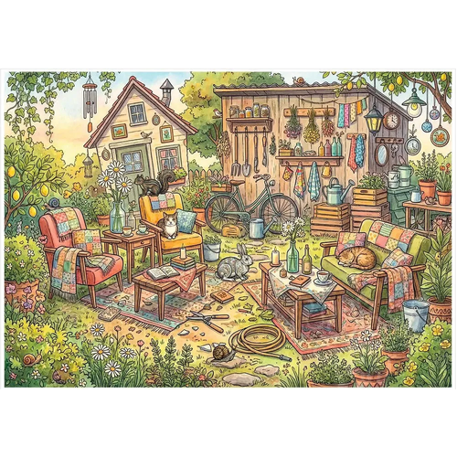 Magnolia - Sweet Garden Puzzle 1000pc