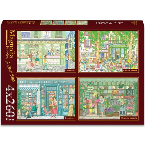 Magnolia - Le Chat Colette Puzzle 4x260pc