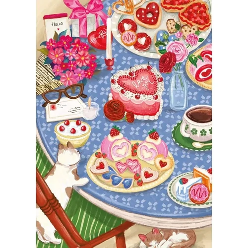 Magnolia - Cat Feast Puzzle 1000pc