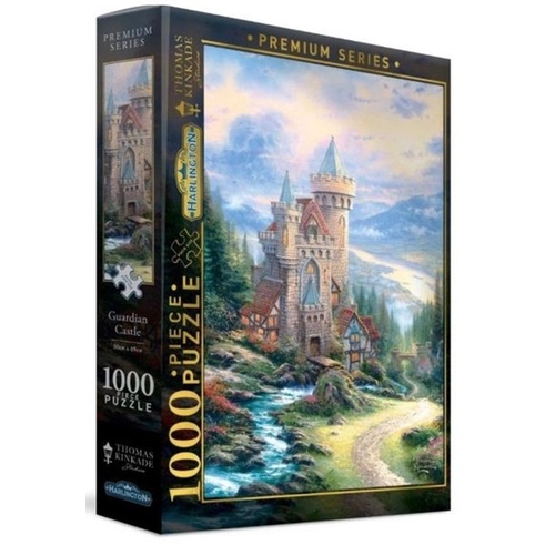 Harlington - Thomas Kinkade Guardian Castle Puzzle 1000pc