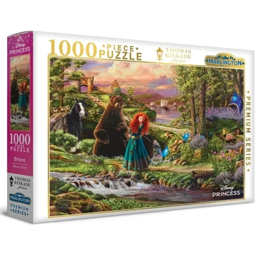 Harlington - Thomas Kinkade Disney Brave Puzzle 1000pc