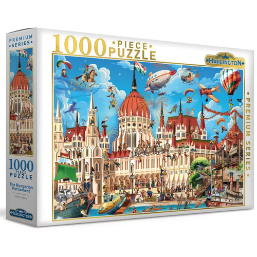 Harlington - Hungarian Parliament Puzzle 1000pc