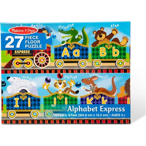 Melissa & Doug - Alphabet Express Floor Puzzle 27pc