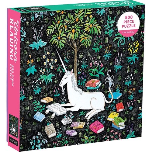 Mudpuppy - Unicorn Reading Puzzle 500pc