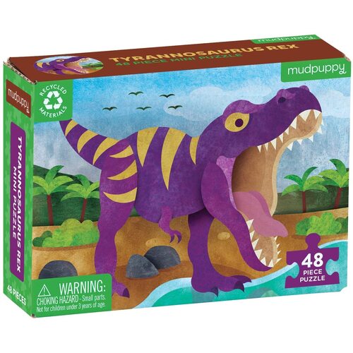 Mudpuppy - Mini Puzzle Tyrannosaurus Rex 48pc