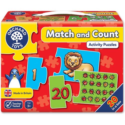 Orchard Toys - Match And Count Activity Puzzles