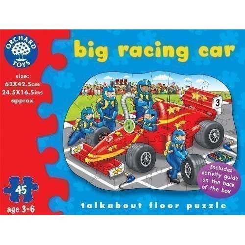 Buy Orchard Toys Big Racing Car Floor Puzzle 45pc