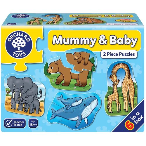 Orchard Toys - Mummy And Baby Puzzles 2pc