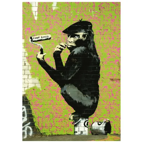 Piatnik - Banksy, Roller Chimp Puzzle 1000pc