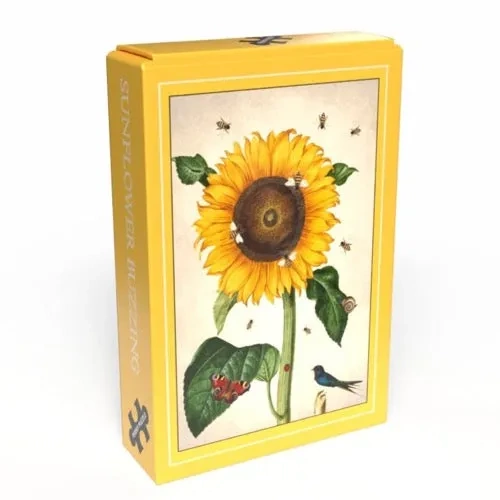 Penny Puzzle - Sunflower Buzzing Micro Puzzle 99pc