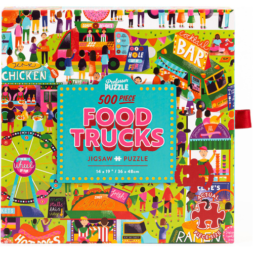 Professor Puzzle - Food Trucks Festival Puzzle 500pc