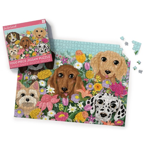 La La Land - Sniff Sniff Woof Woof Puzzle 1000pc