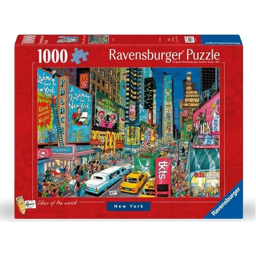Ravensburger - Fleroux: New York Puzzle 1000pc