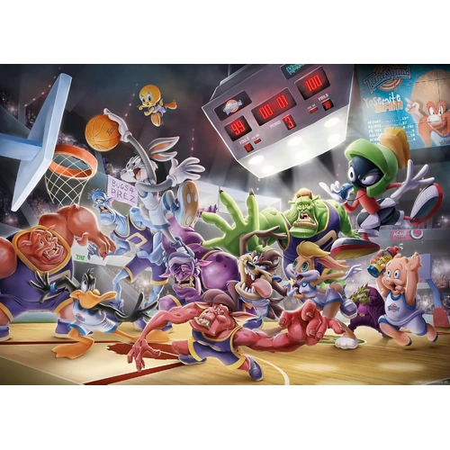 Ravensburger - Space Jam Final Dunk Puzzle 1000pc