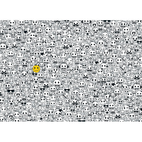 Ravensburger - Challenge Emoji Puzzle 1000pc