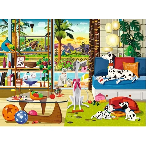 Ravensburger - Pets of Palm Springs Puzzle 500pc