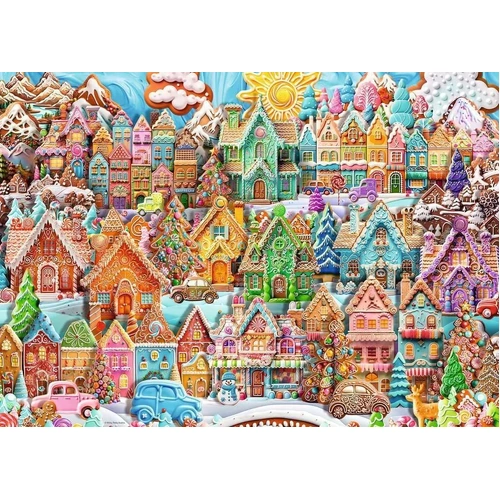 Ravensburger - Christmas Cookie Village Puzzle 1000pc