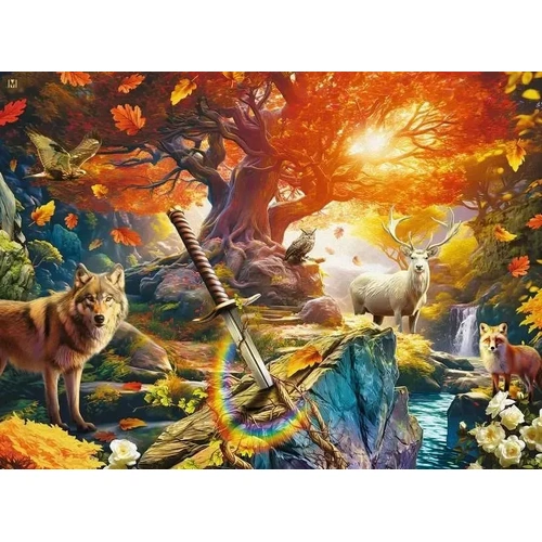 Ravensburger - Excalibur Forest Puzzle 500pc