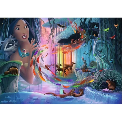 Ravensburger - Disney Castle Pocahontas Puzzle 1000pc