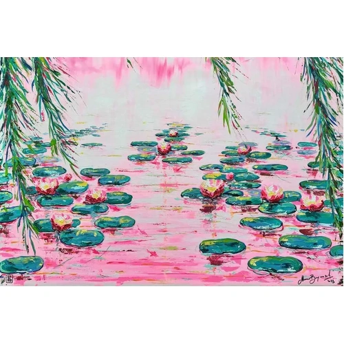 Ravensburger - Pink Water Lillies Puzzle 4000pc