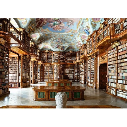 Ravensburger - Library at St. Florian Monastery Puzzle 1000pc