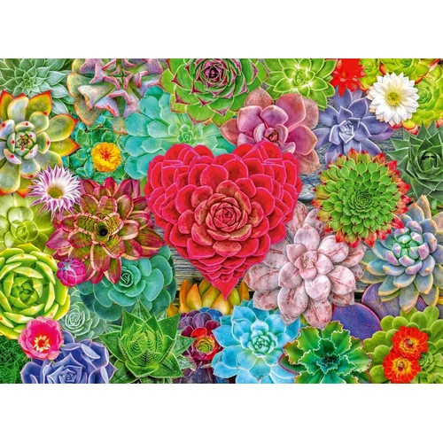 Ravensburger - Succulent Love Puzzle 500pc