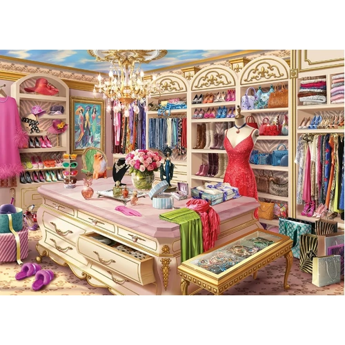 Ravensburger - The Coveted Closet Puzzle 1000pc