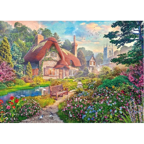 Ravensburger - Oak Tree Cottage Puzzle 1000pc