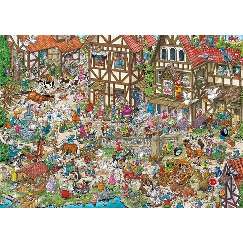 Ravensburger - Time Travel - Middle Ages Puzzle 1000pc