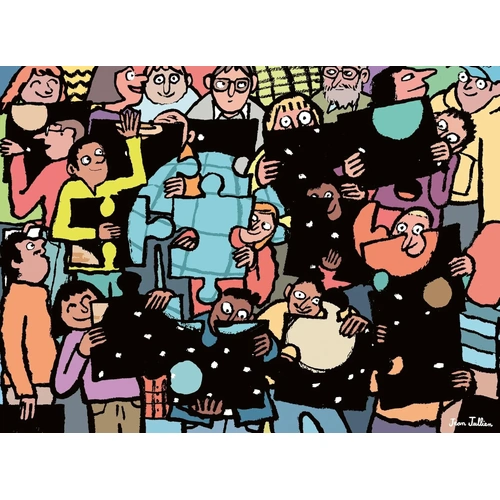 Ravensburger - Puzzle Community Puzzle 500pc