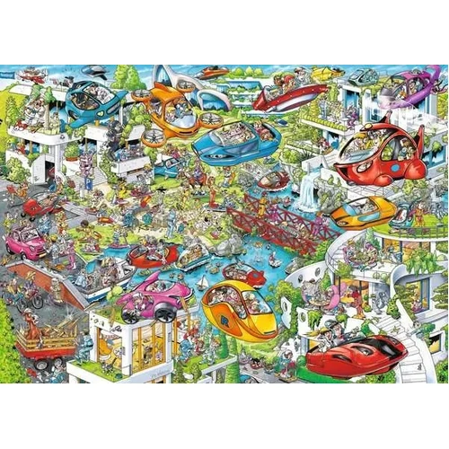 Ravensburger - Time Travel - Future Time Puzzle 1000pc