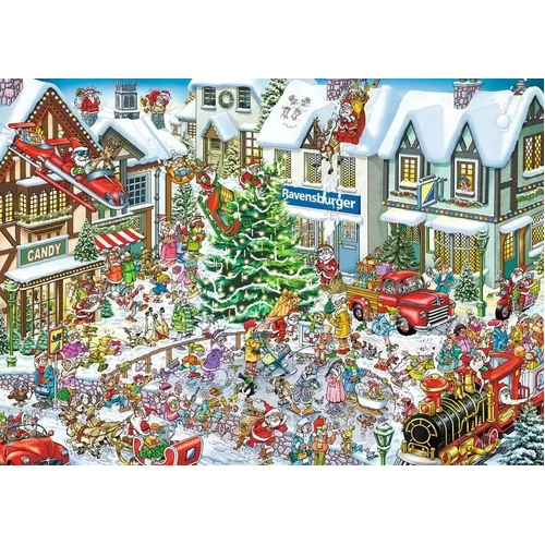 Ravensburger - Christmas By Ray Nicholson Puzzle 1000pc
