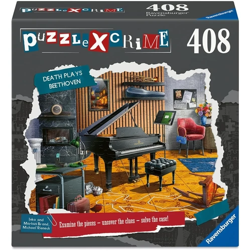 Ravensburger - Death Plays Beethoven Mystery Puzzle 408pc