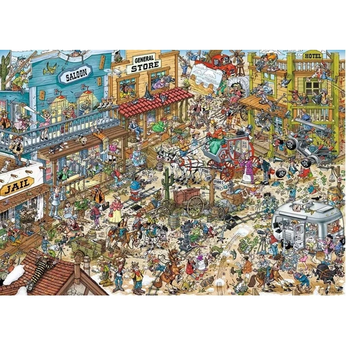 Ravensburger - Movie Set - Western Puzzle 1000pc