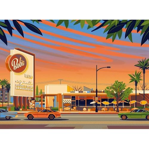 Ravensburger - Twin Palms Estate Puzzle 500pc