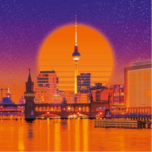 Ravensburger - Berlin Neon Puzzle 500pc