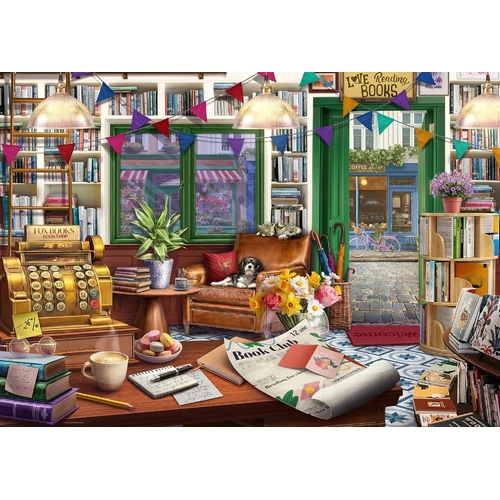 Ravensburger - Enchanted Bookshop Puzzle 1000pc