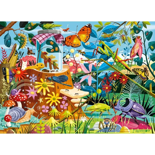 Ravensburger - Backyard Bug World Puzzle 60pc