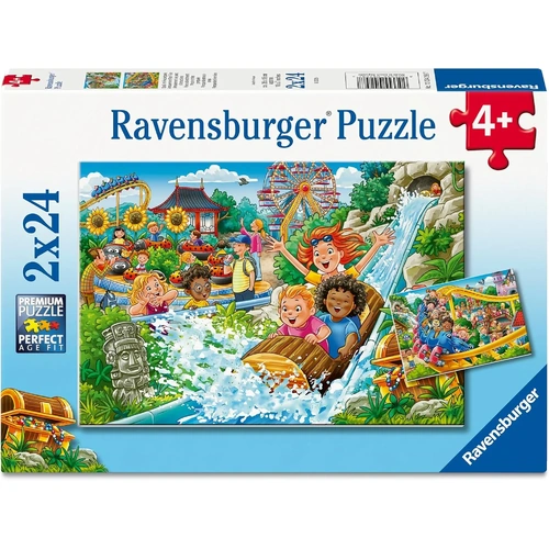 Ravensburger - Amusement Park Puzzle 2x24pc