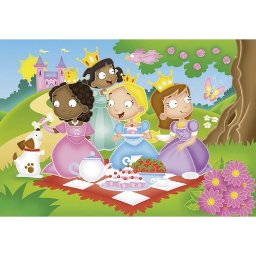 Ravensburger - Princess Friends Plastic Puzzle 12pc 
