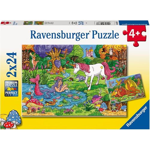 Ravensburger - Magical Forest Puzzle 2x24pc