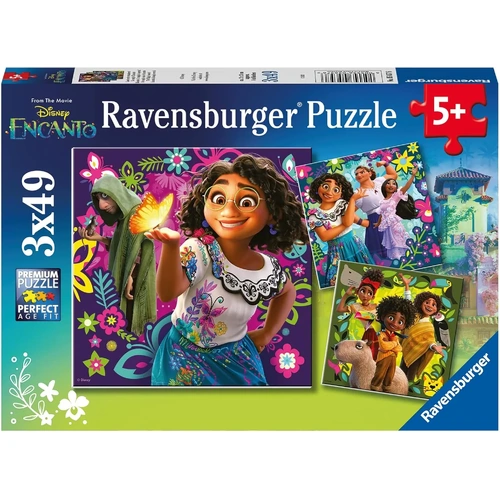 Ravensburger - Disney Encanto The Magic Awaits! Puzzle 3x49pc