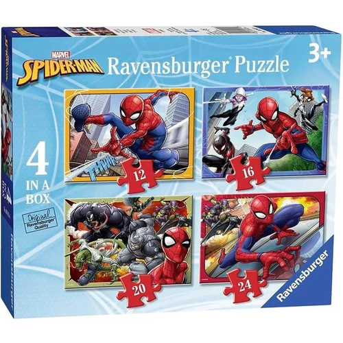 Ravensburger - Spider-Man 4 Puzzles In A Box