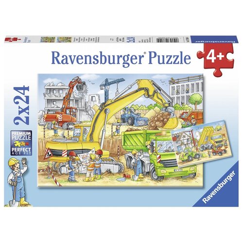 Ravensburger - Hard At Work Puzzle 2x24pc 